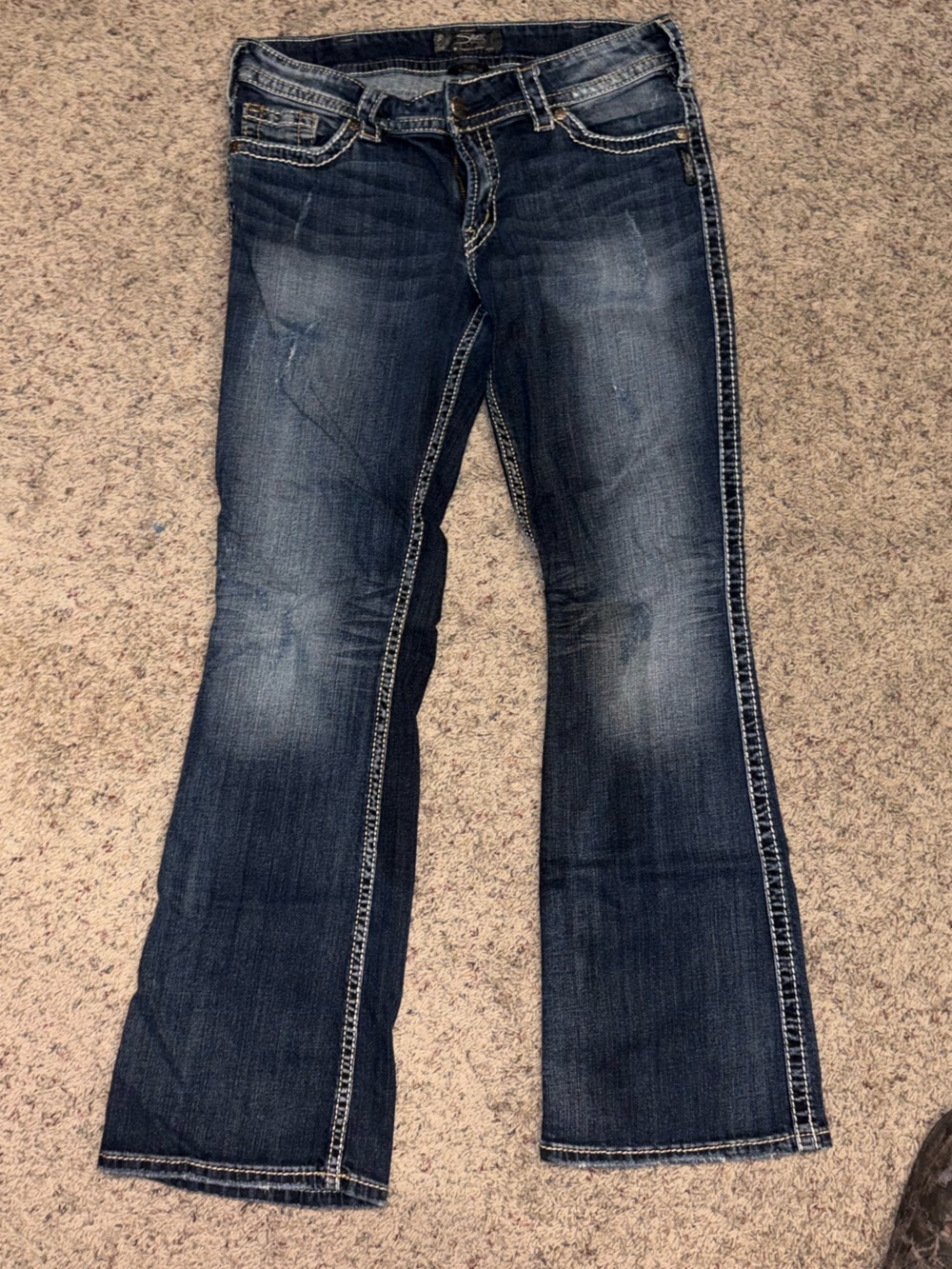 Women's Silver Jeans Co. Suki Surplus Bootcut Jeans (Size 31/32)
